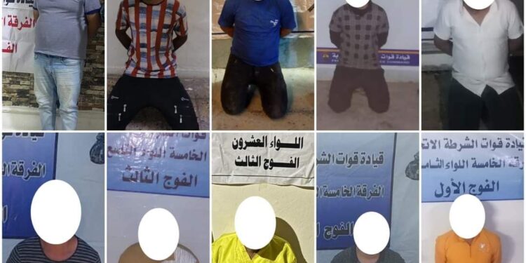 القبض على (18) متهما شرق بغداد