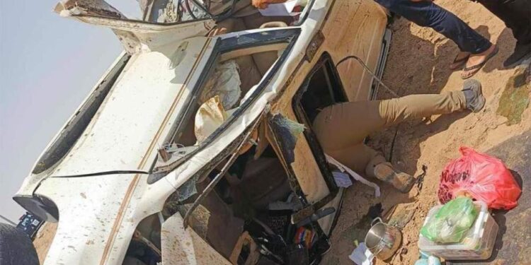 وفاة وإصابة 5 من حجاج السليمانية بانقلاب عجلتهم