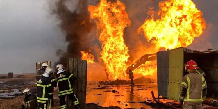 أكثر من 5000 حريق خلال 5 أشهر في عموم العراق ,,, “احصائية رسمية”