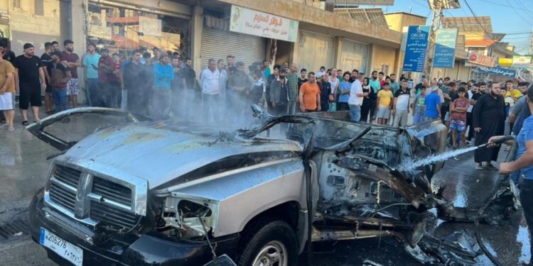استهداف قيادي في “الجماعة الإسلامية” بغارة إسرائيلية على البقاع اللبناني