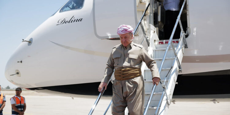 مسعود بارزاني في بغداد