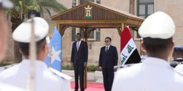 السوداني يستقبل رئيس الوزراء الصومالي