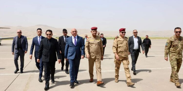 مستشار الأمن القومي يصل السليمانية