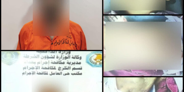 بغداد.. اعلان تفاصيل جريمة بشعة قضت طفلة حتى الموت