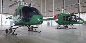 العراق يتسلم 7 طائرات امريكية من نوع (Bell 505)