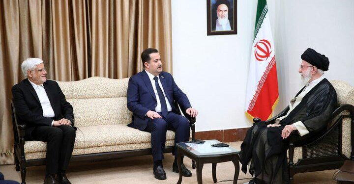 السوداني يلتقي خامنئي في طهران