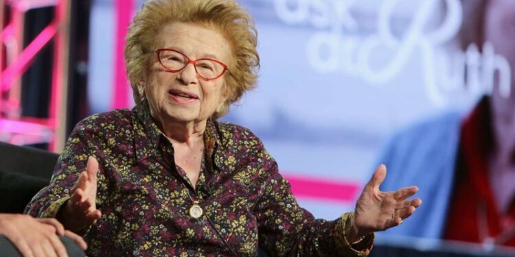 وفاة الطبيبة روث ويستهايمر عرابة عـــلاج “مشكلات العلاقة الحميمية “