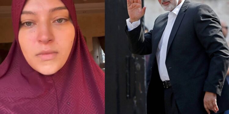 ابنة هنية تنعي ابيها وزوجة نجله تنعاه بكلمات مؤثرة