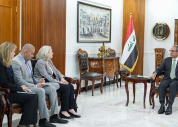 زيدان يستقبل السفيرة الامريكية