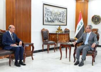 رئيس مجلس القضاء الاعلى يستقبل مساعد الامين العام للامم المتحدة