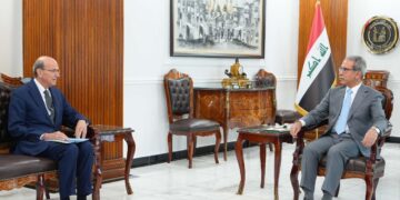 رئيس مجلس القضاء الاعلى يستقبل مساعد الامين العام للامم المتحدة