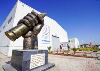 السوداني يفتتح مصنع لقنابر الهاون