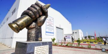 السوداني يفتتح مصنع لقنابر الهاون