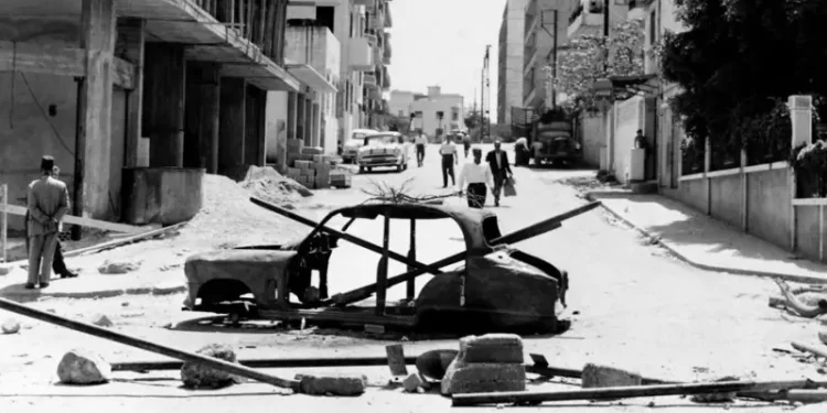 حرب 1958: قوات المارينز في شوارع بيروت