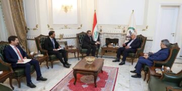 رئيس هيئة الحشد يستقبل السفير التركي