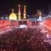 اكثر من 5 ملايين زائر من العراقيين والعرب والأجانب يحيون مراسم زيارة عاشوراء في كربلاء