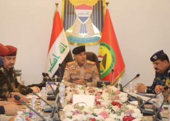 قائد عمليات بغداد يترأس مؤتمراً لمناقشة الملف الامني في جانبي الكرخ والرصافة