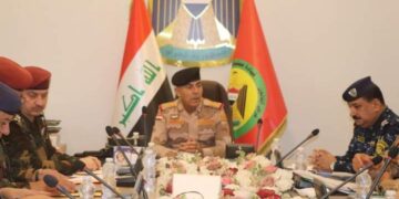 قائد عمليات بغداد يترأس مؤتمراً لمناقشة الملف الامني في جانبي الكرخ والرصافة