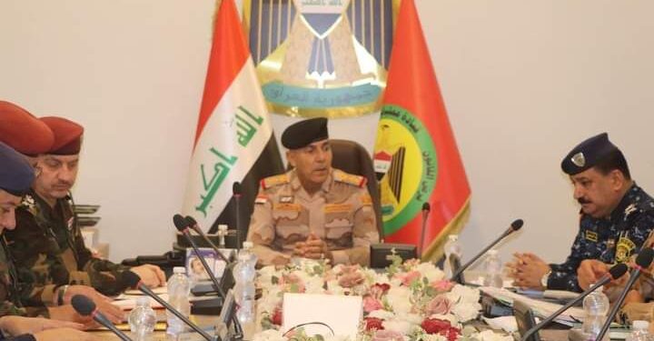 قائد عمليات بغداد يترأس مؤتمراً لمناقشة الملف الامني في جانبي الكرخ والرصافة