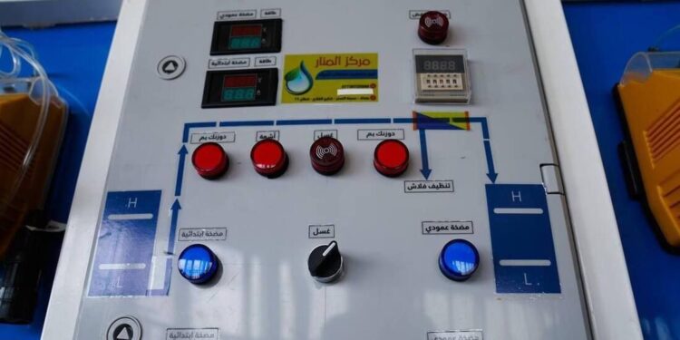 قسم الصيانة التابع للعتبة الحسينية ينجــز تنصيب محطة لتحلية المياه في احدى المزارات