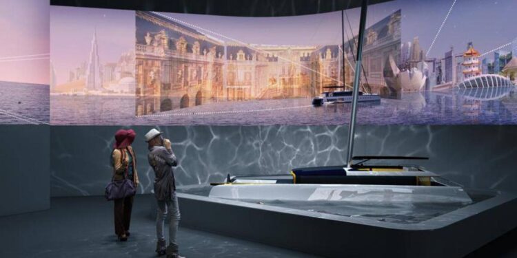 متحف عائم على سفينة يستكشف مدن المتوسط