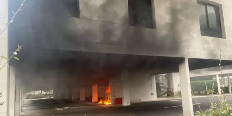 انفجار أسطوانة غاز قرب معبد يهودي بفرنسا