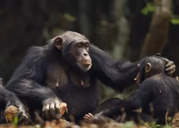بالفيديو.. 3 قرود شمبانزي يتحدثون بكلمات بشرية