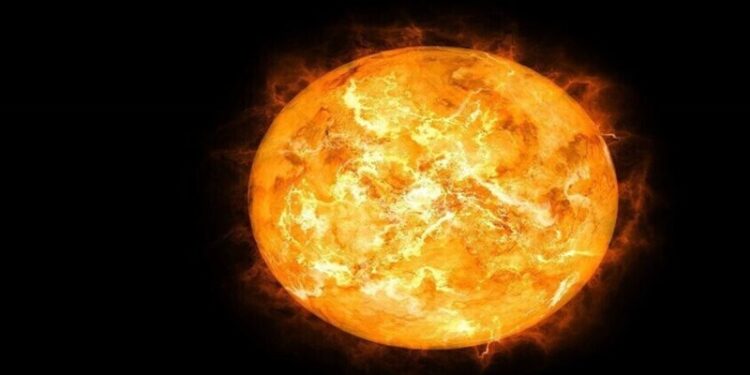 رصد توهجين قويين على الشمس