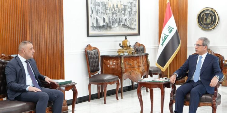 رئيس مجلس القضاء الأعلى يستقبل محافظ واسط