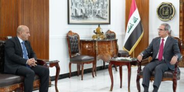 رئيس مجلس القضاء الأعلى يستقبل محافظ ديالى