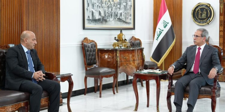 رئيس مجلس القضاء الأعلى يستقبل محافظ ديالى