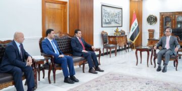 رئيس مجلس القضاء الأعلى يستقبل مستشار الامن القومي