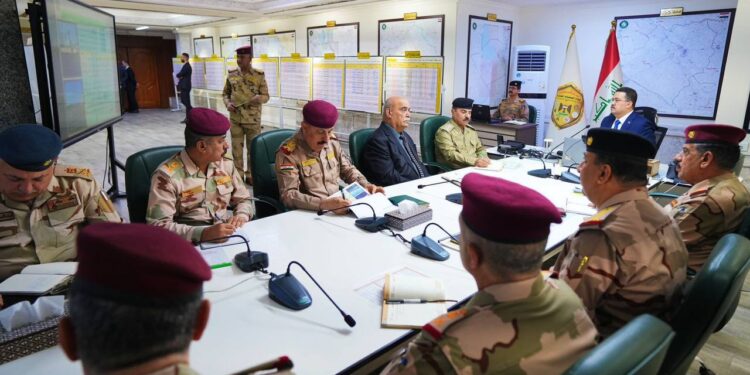 السوداني يزور مقر العمليات المشتركة