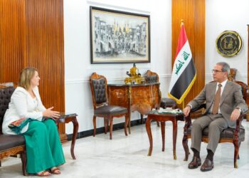 رئيس مجلس القضاء الأعلى يستقبل السفيرة الايرلندية