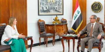 رئيس مجلس القضاء الأعلى يستقبل السفيرة الايرلندية