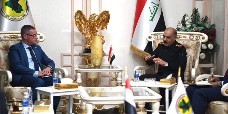 رئيس جهاز مكافحة الإرهاب يلتقي رئيس بعثة الاتحاد الأوروبي