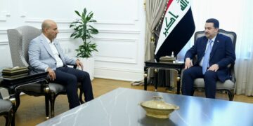 السوداني يستقبل محافظ ديالى المنتخب