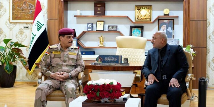 رئيس اركان الجيش يصل الى كربلاء