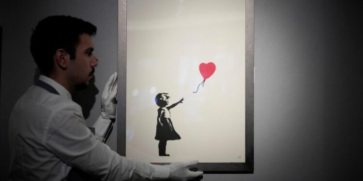 الشرطة البريطانية تعيد “فتاة بانكسي” المسروقة