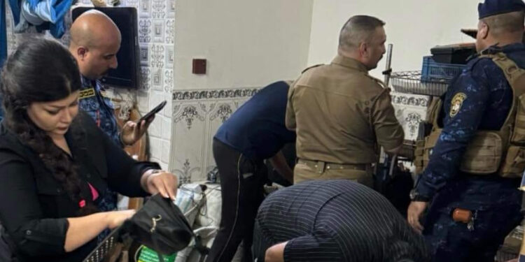 بغدد.. اعتقال أب يتعاطى المخدرات ويعتدي على أطفاله,, “بعد معركة”