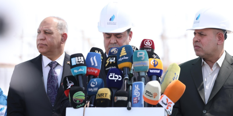 العراق يعلن ارتفاع معدلات استثمار الغاز الى 70٪