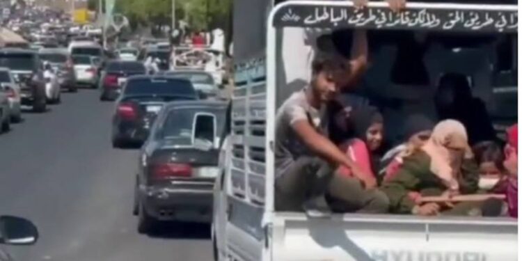 حركة نزوح عكسية من لبنان إلى سوريا