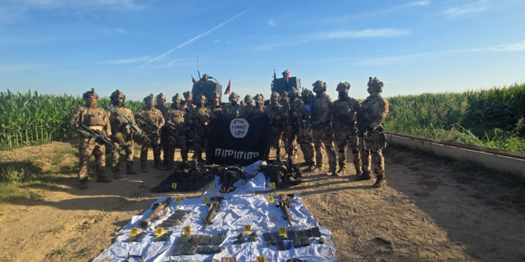 عملية في كركوك.. بالصور مقتل مجموعة من داعش بينهم قيادي “خطير” واعتقال آخرين