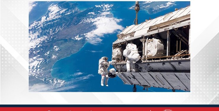 مركبة تقل 3 رواد تلتحم بمحطة الفضاء الدولية