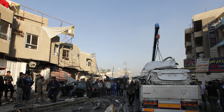 بغداد.. قتيلان وجريحان بانفجار عبوة ,,, “هدية مفخخة”