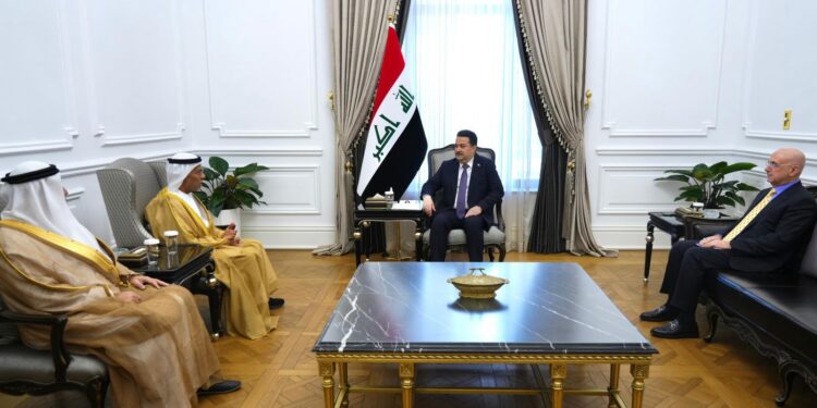 السوداني يستقبل السفير الإماراتي الجديد