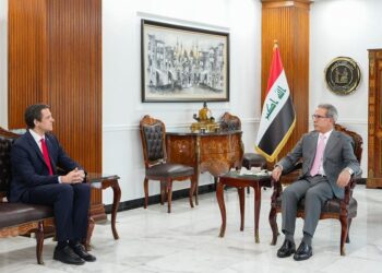 زيدان يستقبل القائم باعمال السفارة الالمانية في بغداد