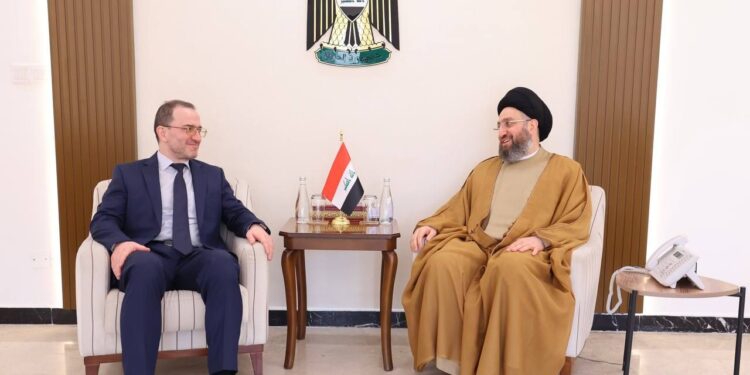 الحكيم يستقبل السفير الروسي