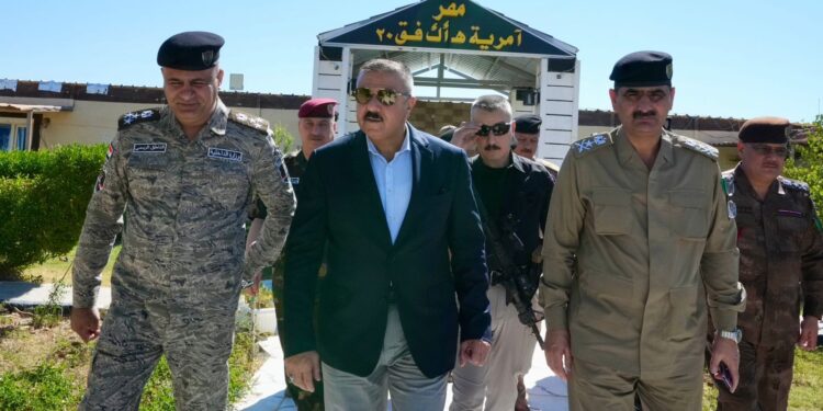 وزير الداخلية يصل الى قضاء سنجار