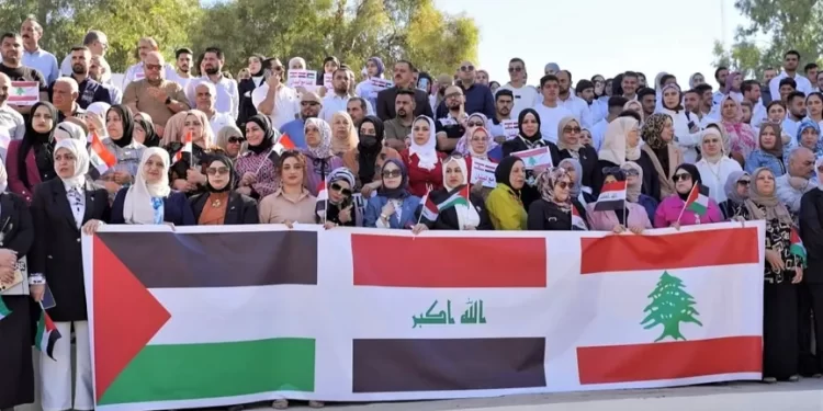 عيون العراق للبنان… وغزة في قلب بغداد